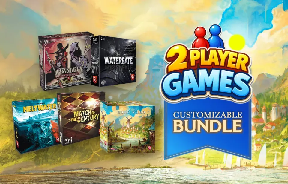 Capstone Games 2-Player Games Bundle Brettspiel-Set