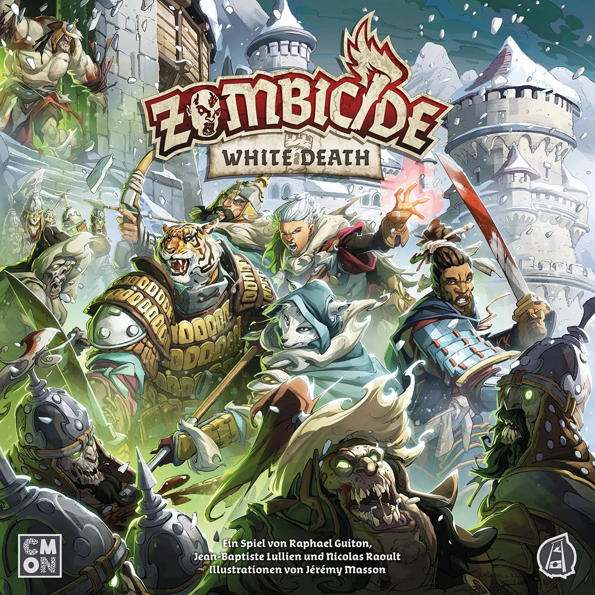 Zombicide White Death Grundspiel deutsch kooperativ