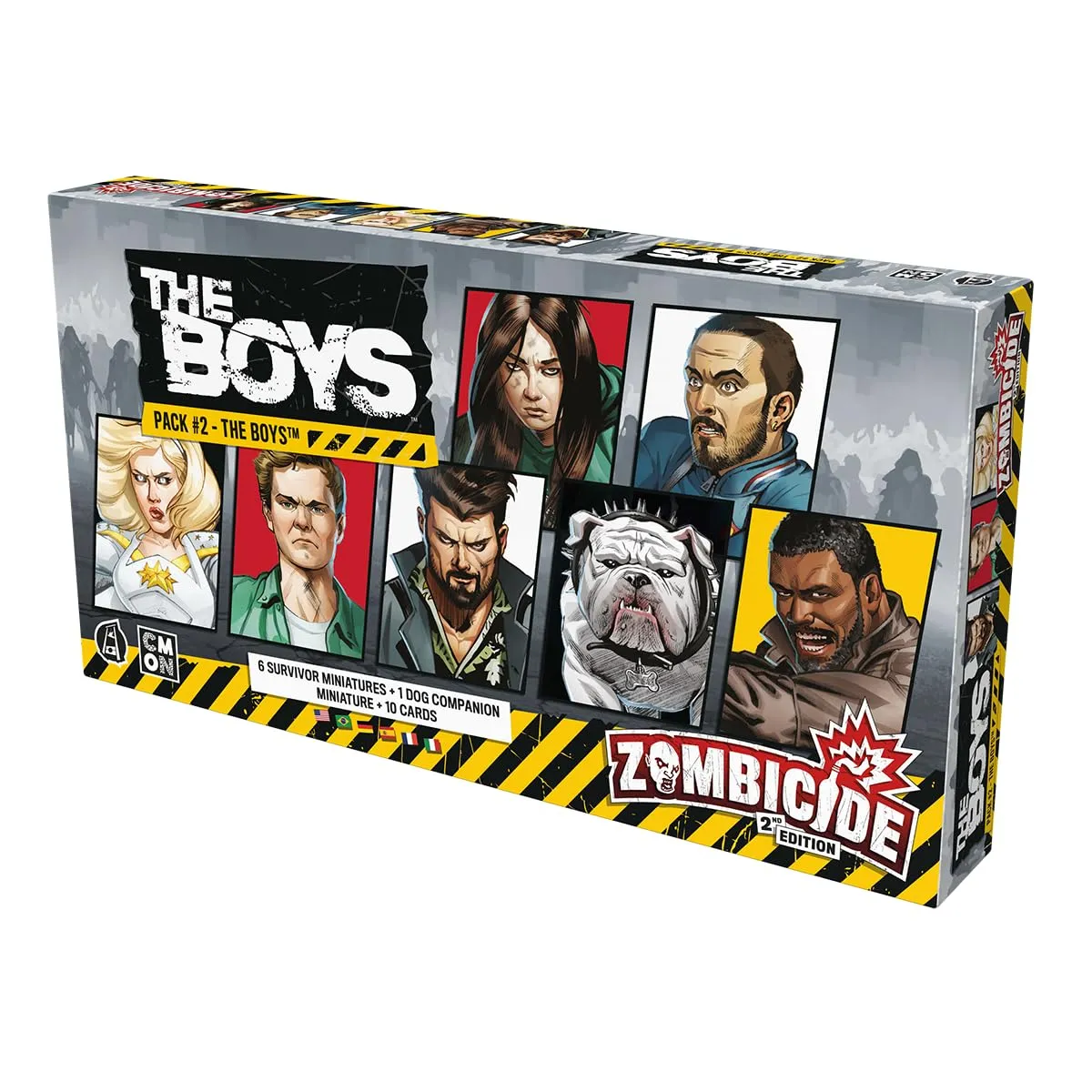 CMON Zombicide 2. Edition The Boys Pack 2 Miniaturen-Erweiterung