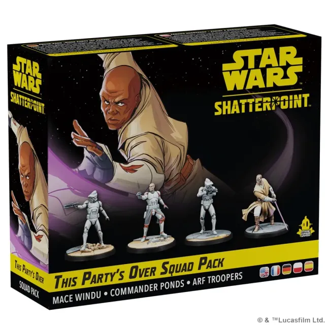 Atomic Mass Games Star Wars Shatterpoint This Partys Over Pack