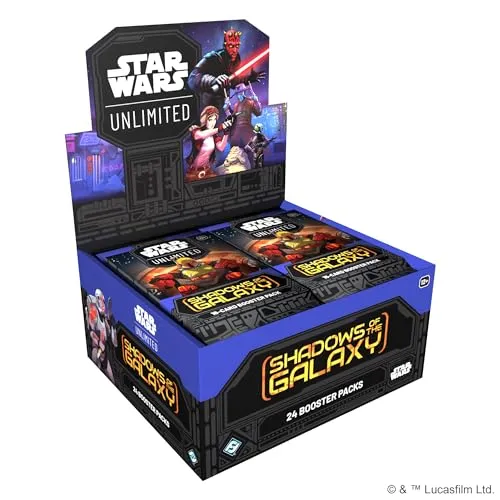 Star Wars Unlimited Shadows of the Galaxy Display 24 Booster TCG