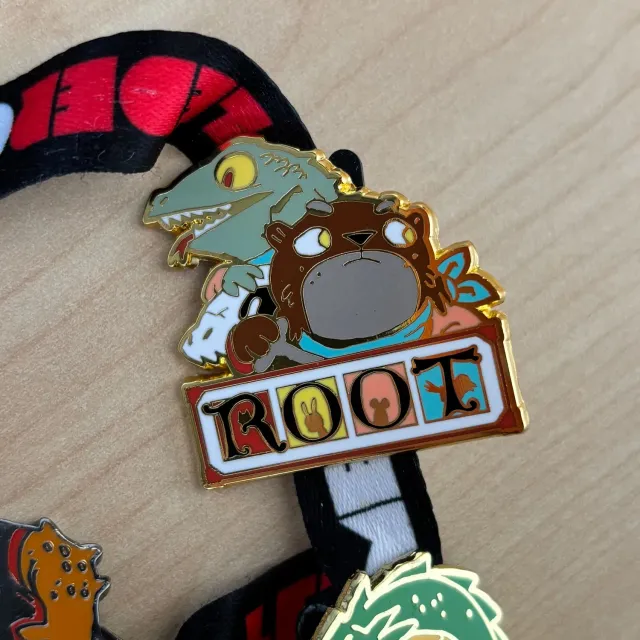 Leder Games Root Riverfolk Pin Anstecker 1,5 Zoll