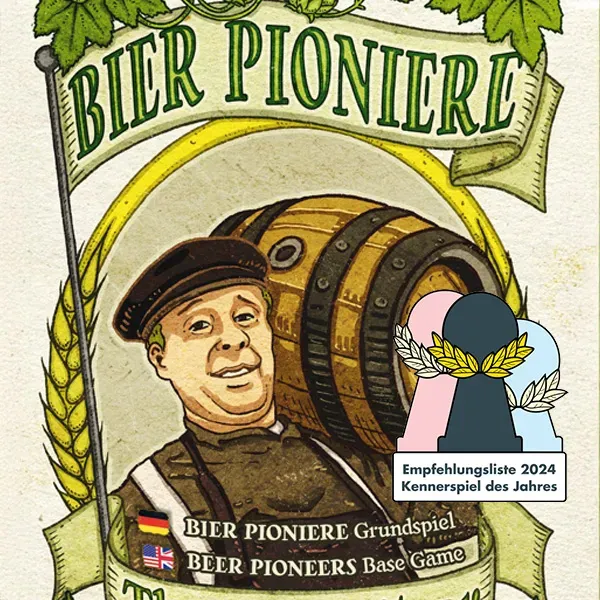 Spielefaible Bier Pioniere 3. Auflage Grundspiel Deutsch/Englisch Brauspiel