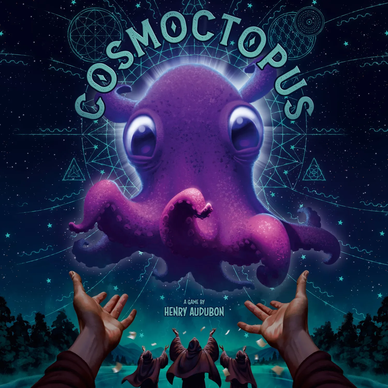 Paper Fort Cosmoctopus Brettspiel 2. Edition 1-4 Personen