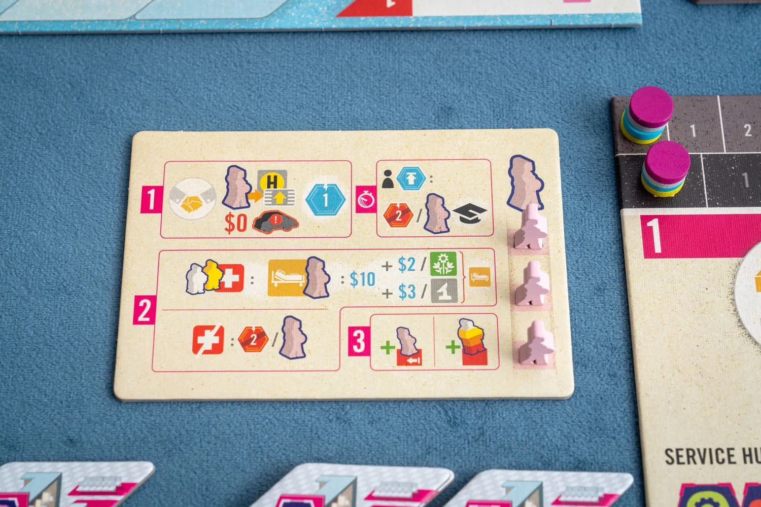 Capstone Games Clinic Expansion 1 Erweiterung modular