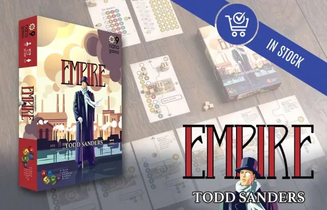 Capstone Games Nano9Games Volume 3 Empire Solospiel 9 Karten