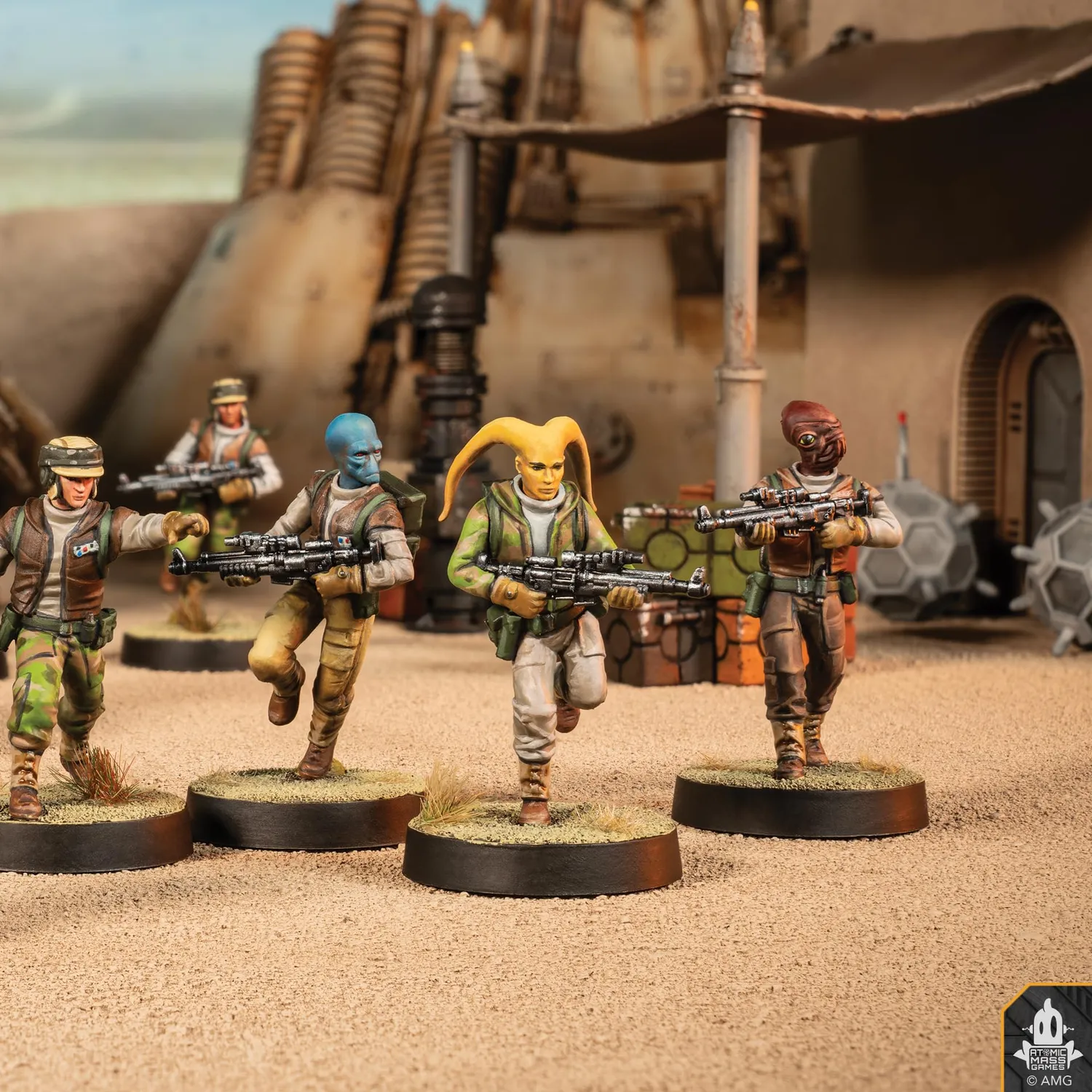 Asmodee Star Wars Legion Rebel Troopers Rebellentruppen Erweiterung Deutsch