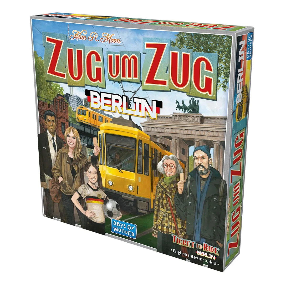 Days of Wonder Zug um Zug Berlin Familienspiel