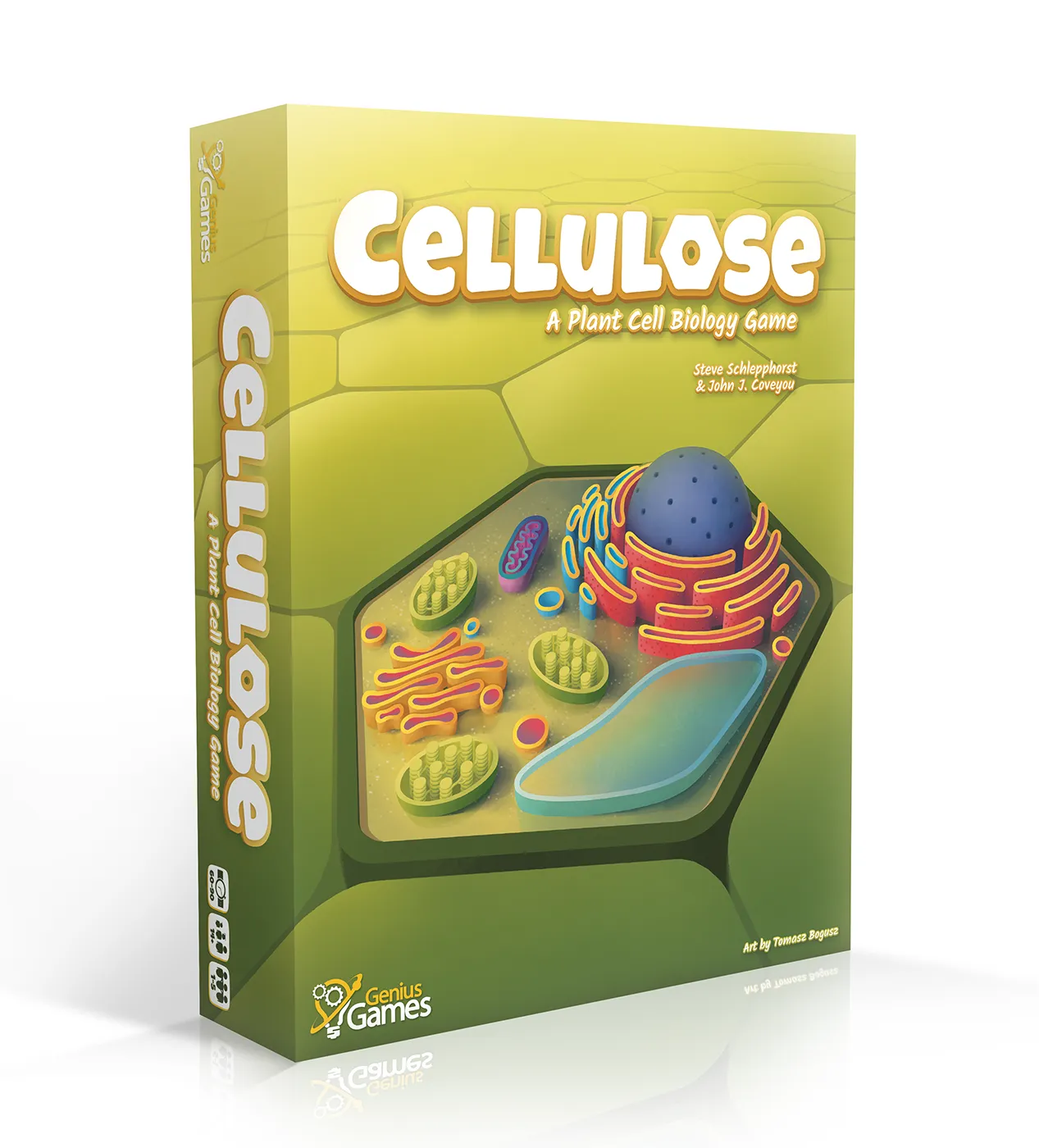 Genius Games Cellulose Brettspiel Pflanzenzelle Strategie 1-5