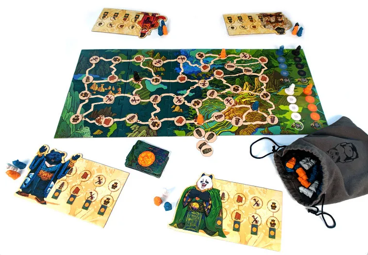 Spielefaible Wangdo Brettspiel Strategie Kompakt