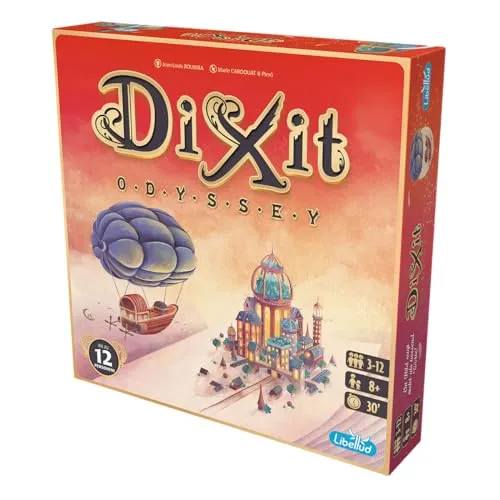 Asmodee Dixit Odyssey Familienspiel Grundspiel Auflage 2024