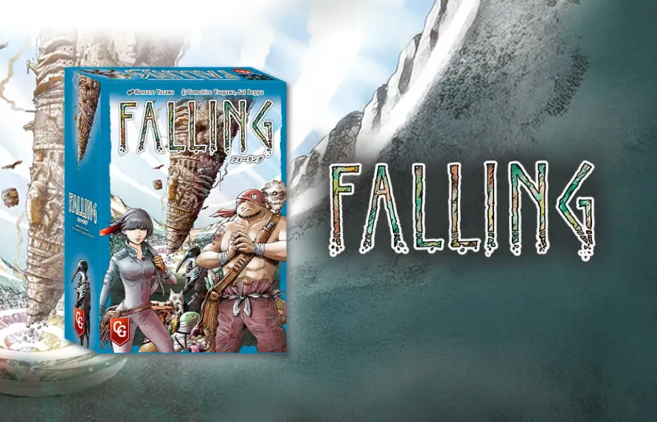 Capstone Games Falling Brettspiel Turm-Expedition