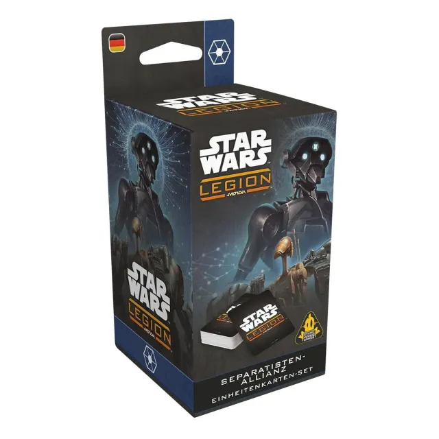 Asmodee Star Wars Legion Separatisten Einheitenkarten-Set 155 Karten
