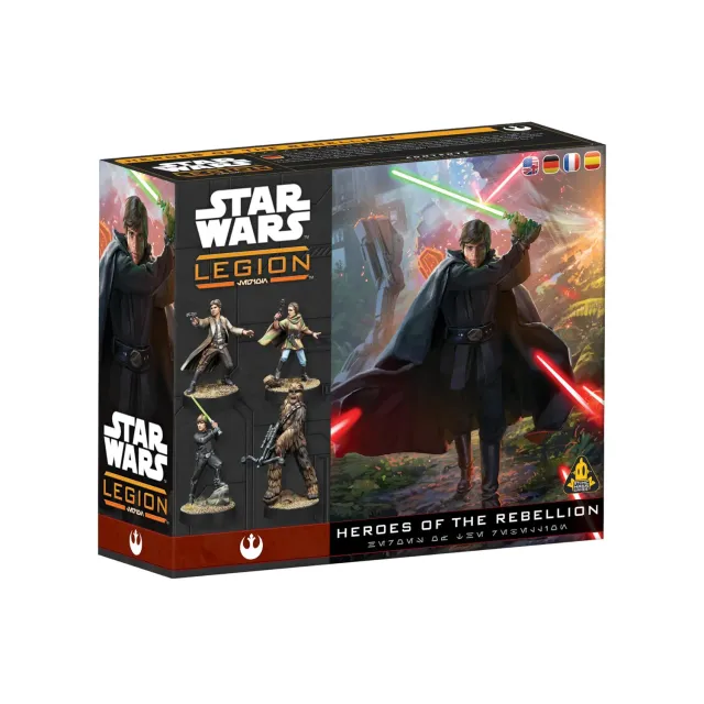 Asmodee Star Wars Legion Heroes of the Rebellion Erweiterung