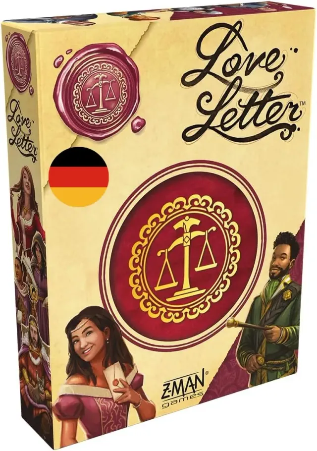 Z-Man Love Letter Kartenspiel Deutsch 2-6 Spieler Beutel