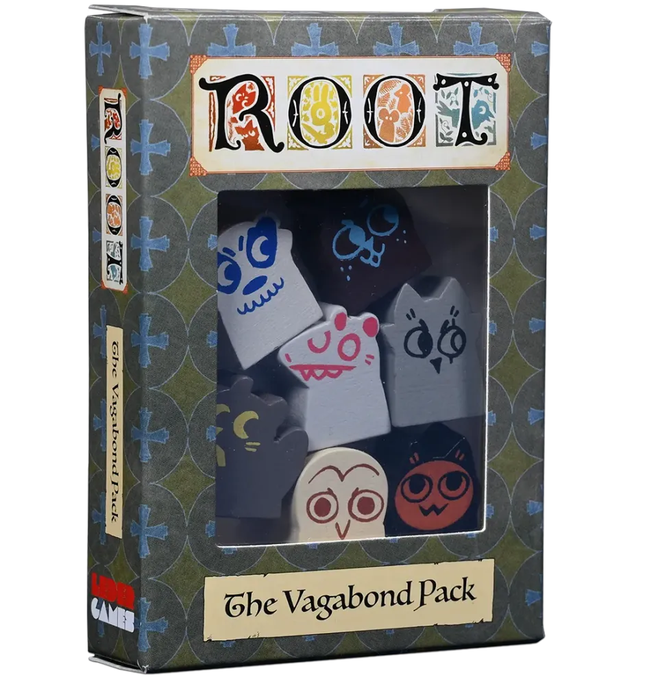 Leder Games Root Vagabond Pack Meeple-Set 7-teilig