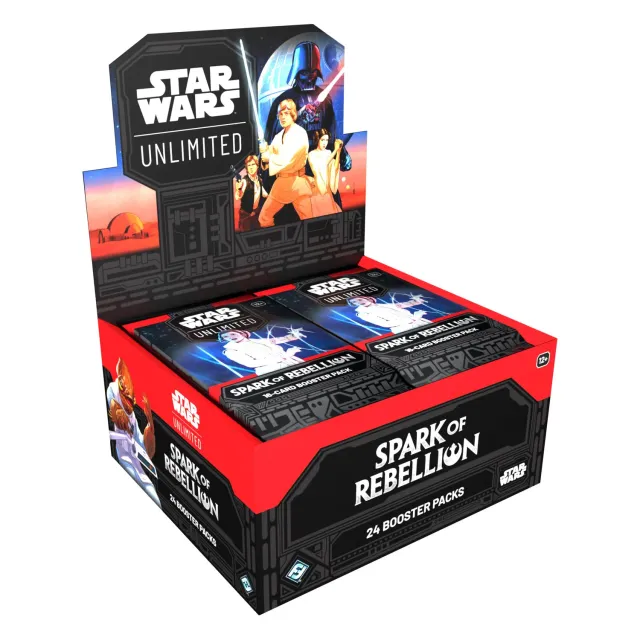 Star Wars Unlimited Spark of Rebellion Booster Display 24er