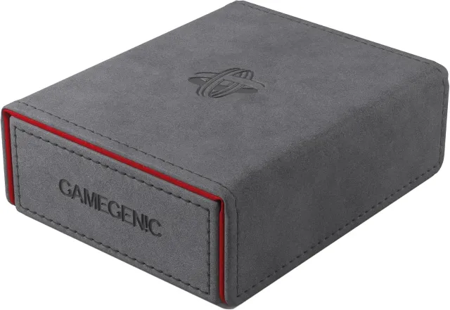 Gamegenic Token Keep Kartenbox Grau Rot 80 Karten