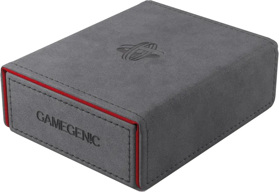 Gamegenic Token Keep Kartenbox Grau Rot 80 Karten