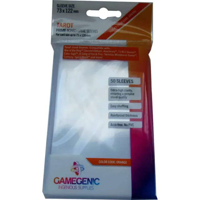 Gamegenic Prime Tarot Sleeves Kartenhüllen 50 Stück