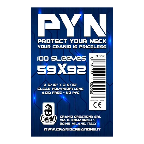 Cranio PYN 59x92 Kartenhüllen TCG Zubehör