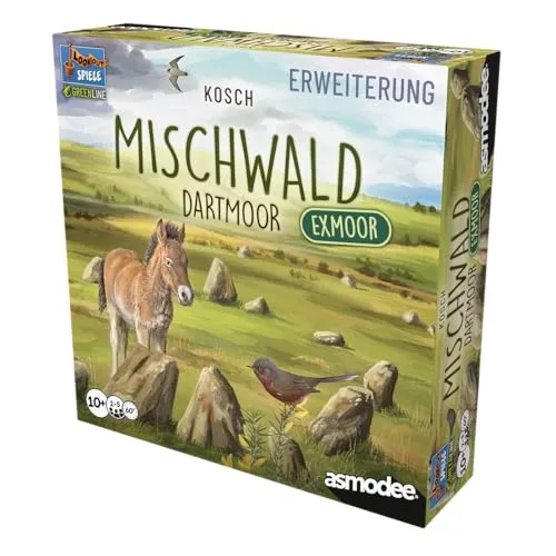 Asmodee Mischwald Dartmoor Exmoor Erweiterung 55 Karten Deutsch
