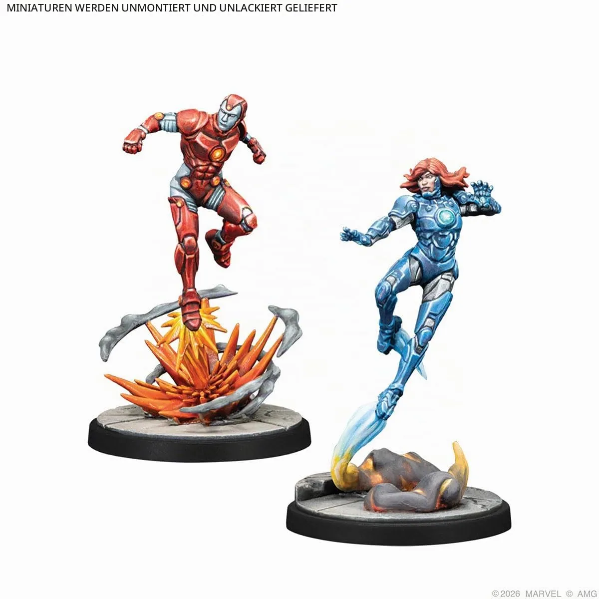 Asmodee Marvel: Crisis Protocol Iron Lad Kang Rescue Miniaturen-Set