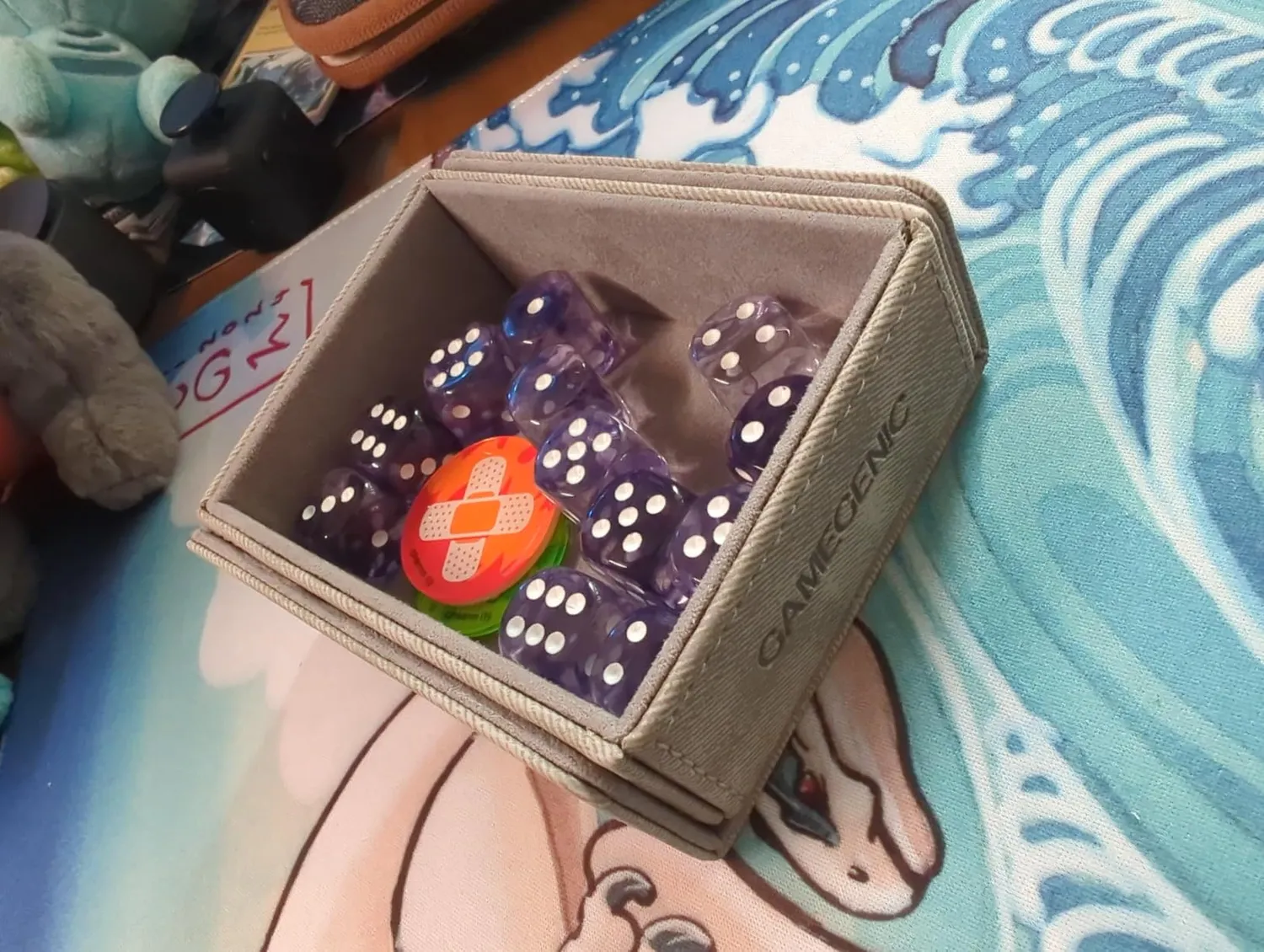 Gamegenic Token Keep Black Tokenbox 9x11x4 cm Schwarz