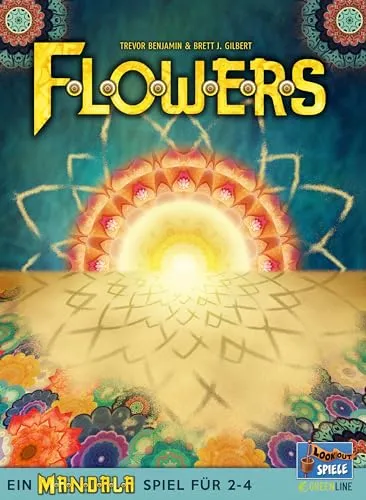 Lookout Flowers Ein Mandala Spiel Kartenspiel 2-4 Spieler Taktik