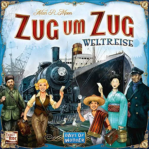 Asmodee Zug um Zug Weltreise Brettspiel deutsch Familie