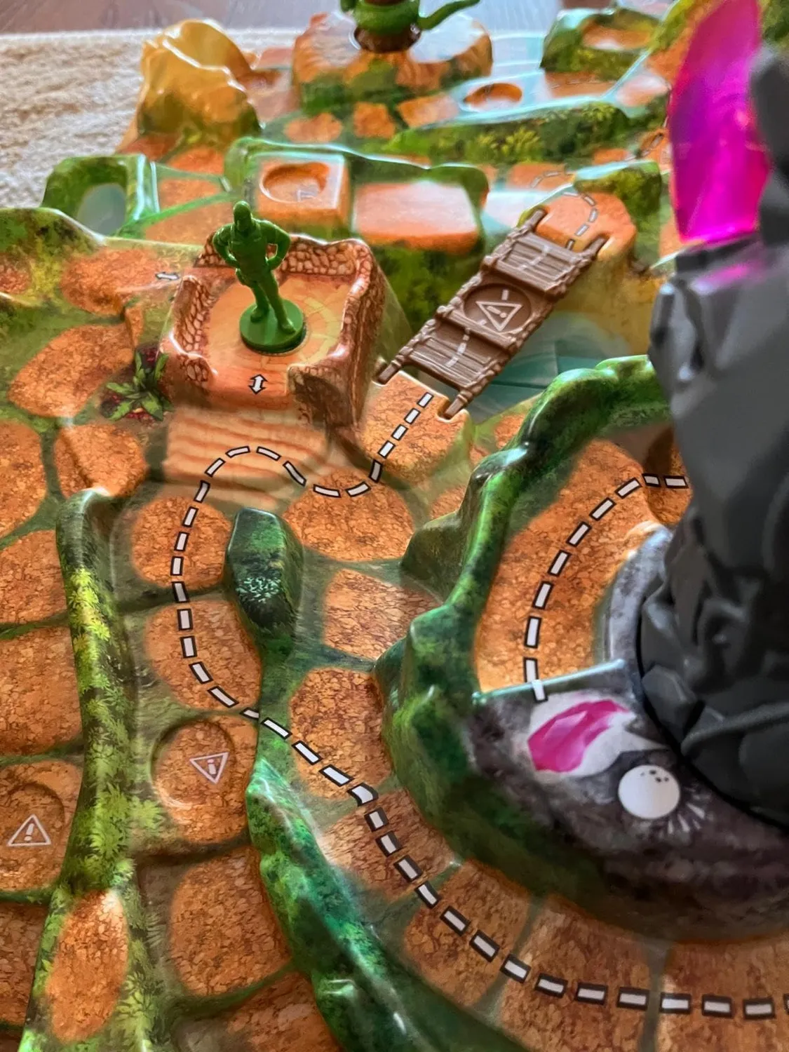 Spin Master Jumanji Stampede Brettspiel kooperativ 3D