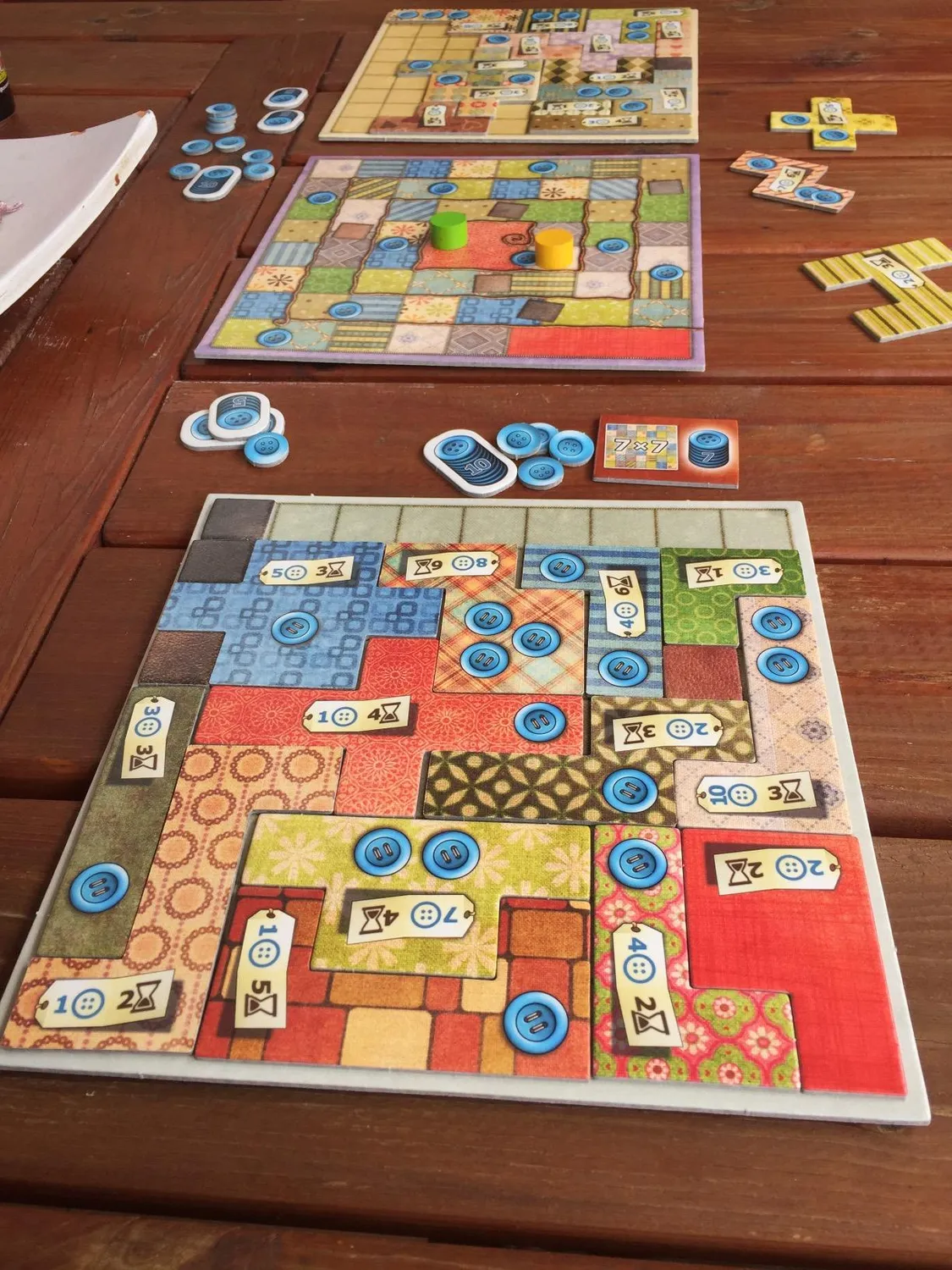 Lookout Patchwork Brettspiel 2 Spieler Uwe Rosenberg