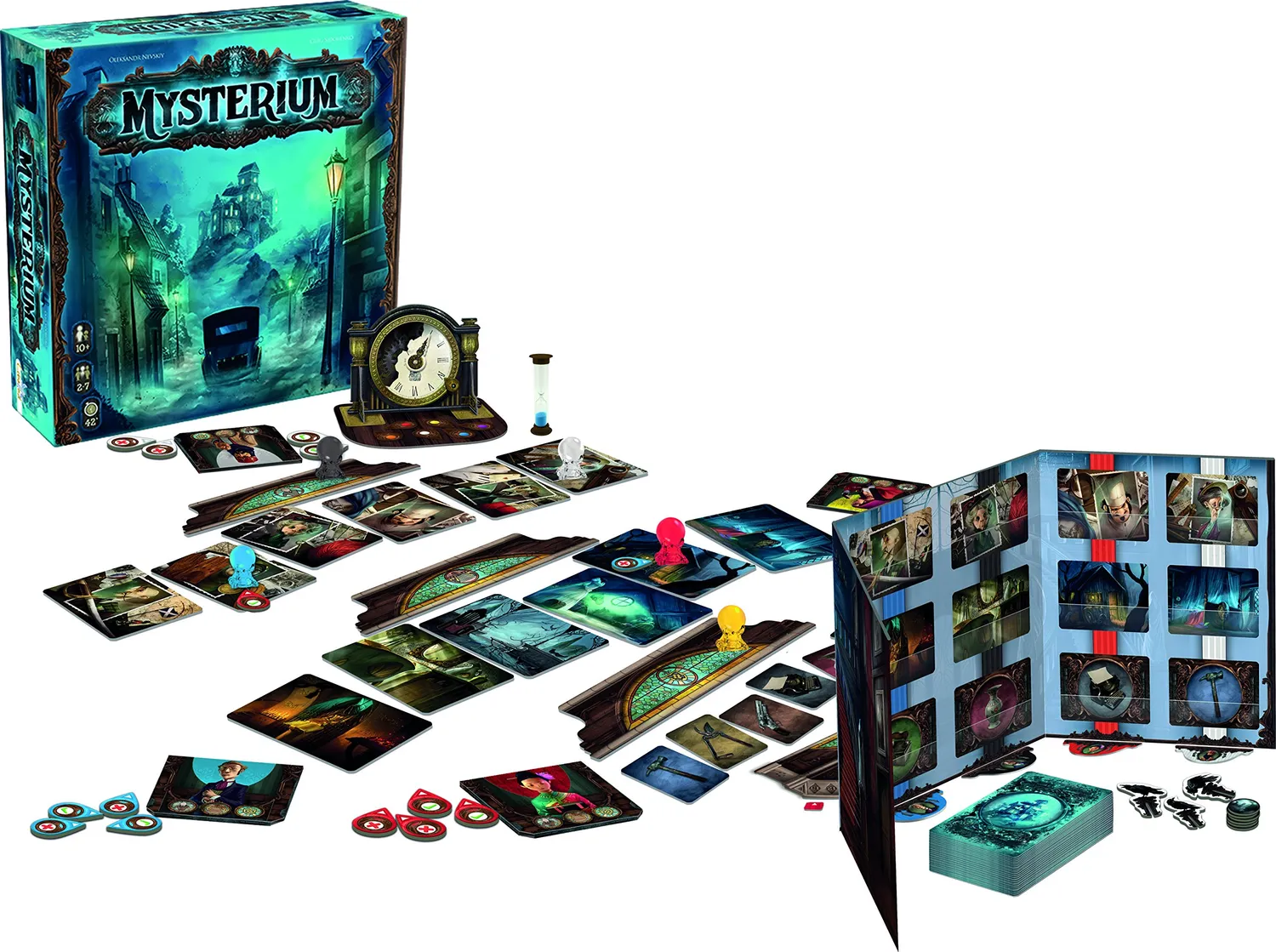 Asmodee Mysterium Brettspiel Deutsch Deduktion 2-7 Spieler
