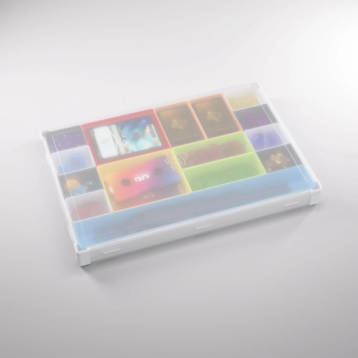 Gamegenic Token Silo XL Weiß-Multicolor Aufbewahrungsbox