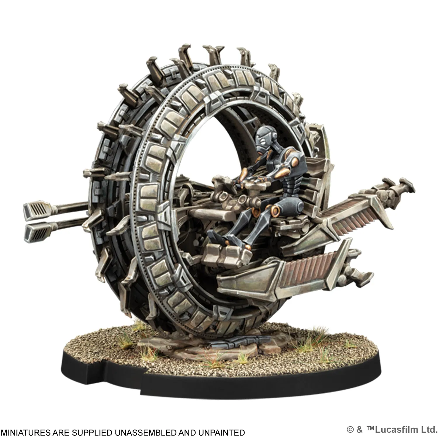 Asmodee Star Wars: Legion TSMEU-6 Radgleiter Erweiterung