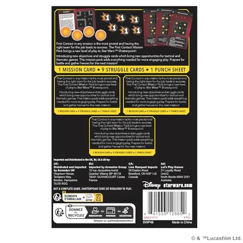 Star Wars Shatterpoint First Contact Missionspack Deutsch