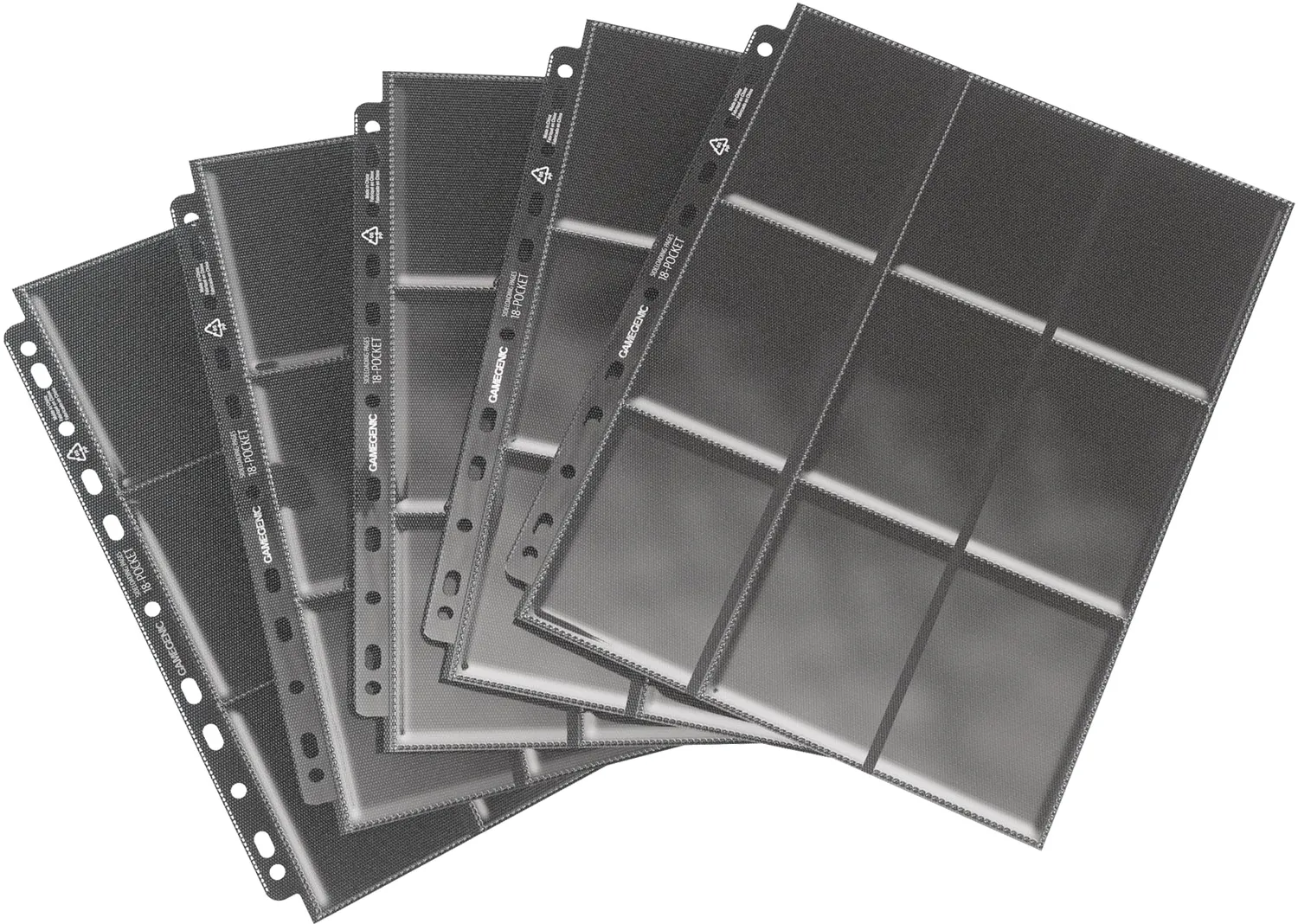 Gamegenic Sideloading 18-Pocket Pages Kartenalbum schwarz 10 Seiten