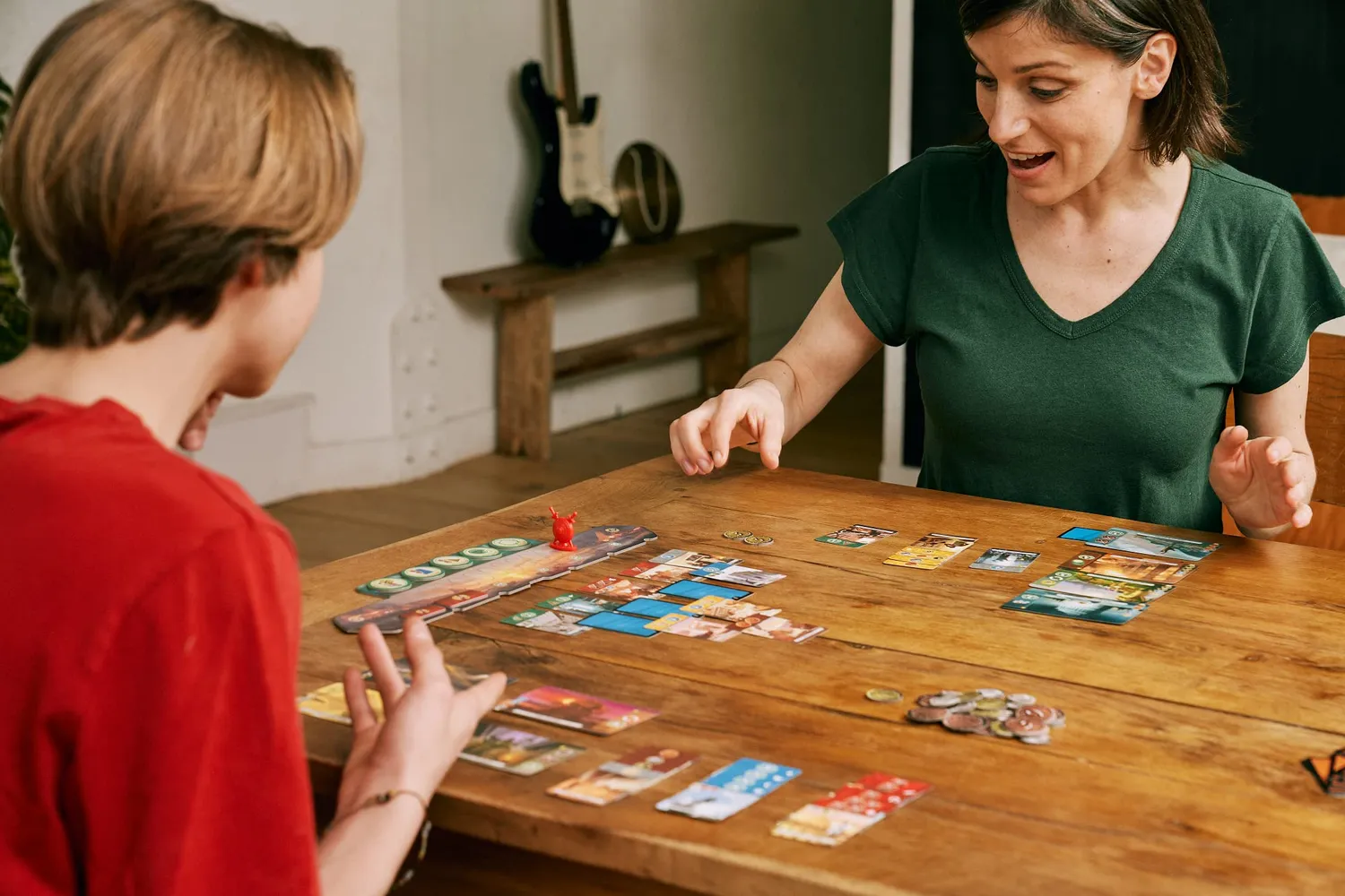 7 Wonders Duel Grundspiel Strategiespiel 2 Spieler Deutsch