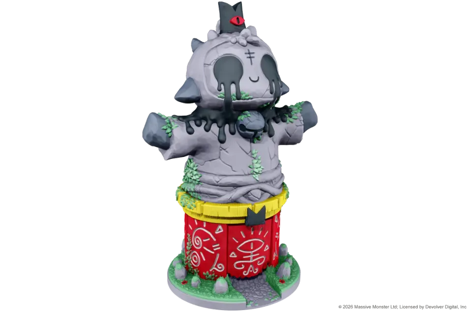 Paper Fort Games Cult of the Lamb Würfelturm Schrein 32 cm