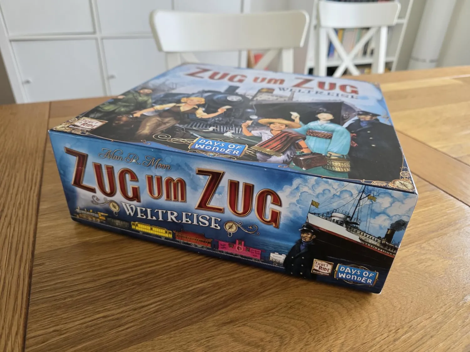 Asmodee Zug um Zug Weltreise Brettspiel deutsch Familie