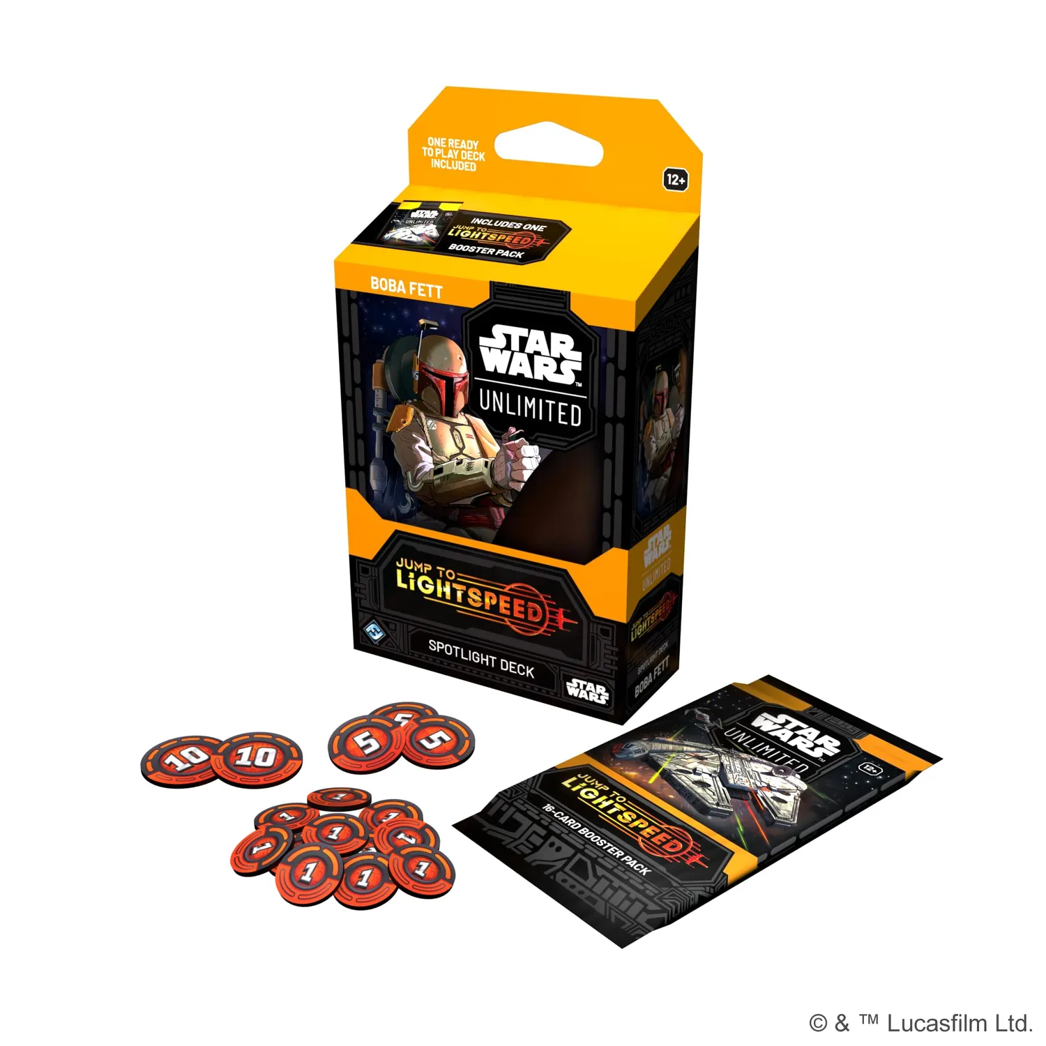 Fantasy Flight Star Wars Unlimited Boba Fett Deck EN