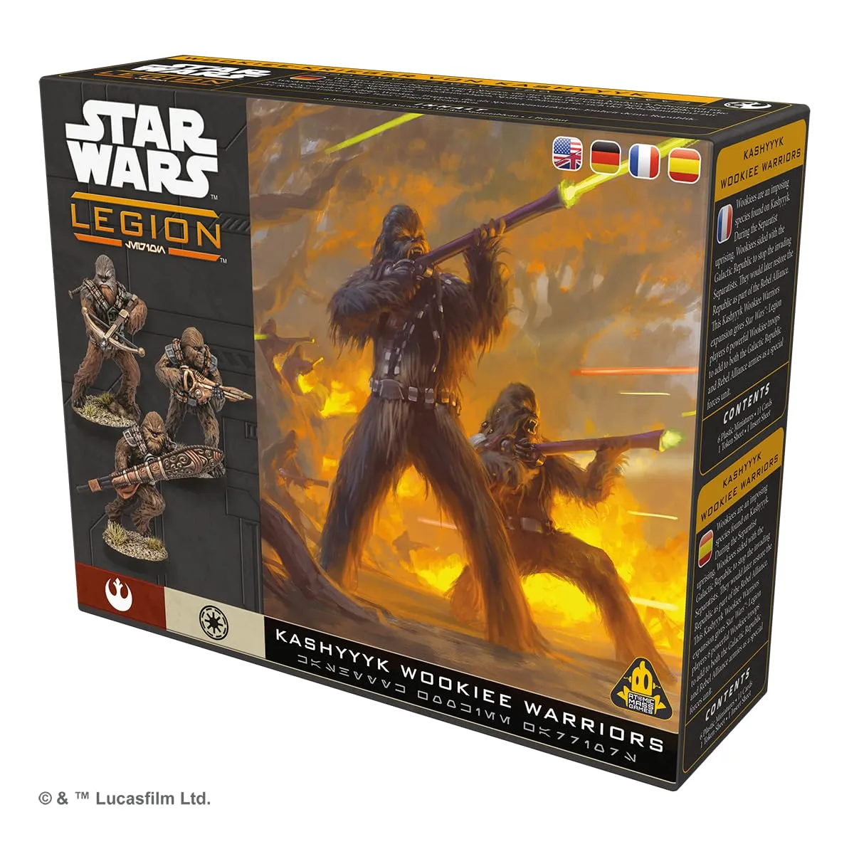 Asmodee Star Wars: Legion Kashyyyk Wookiee-Krieger Tabletop-Erweiterung