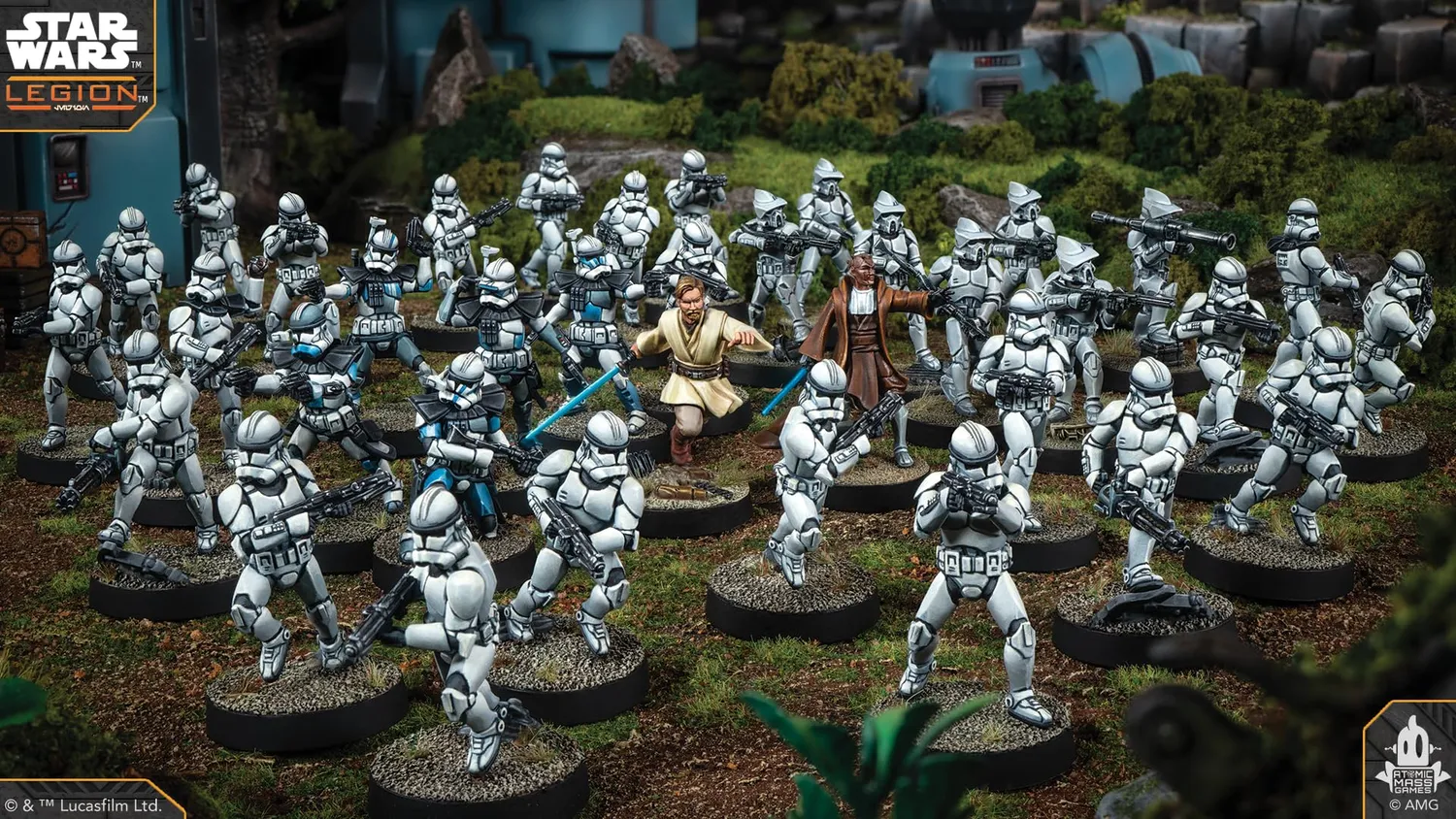 Star Wars Legion Galactic Republic Starterset Tabletop
