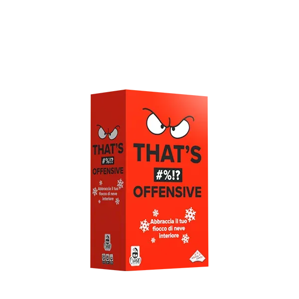 Cranio That's Offensive Partyspiel Snowflake-Satire