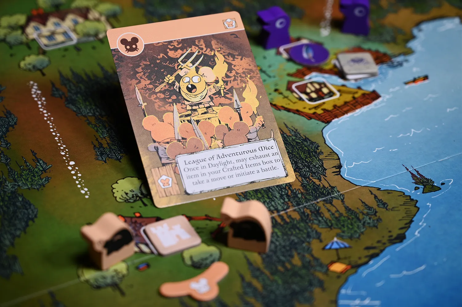 Leder Games Root Exiles and Partisans Deck 54 Karten