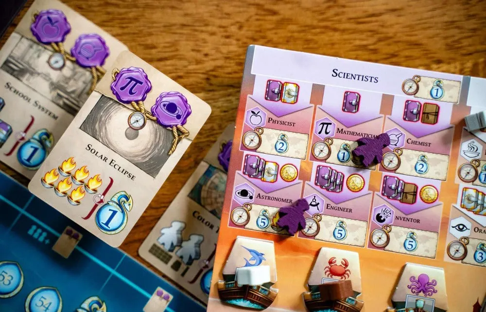 Capstone Games Atlantis Exodus Brettspiel 1-4 Spieler