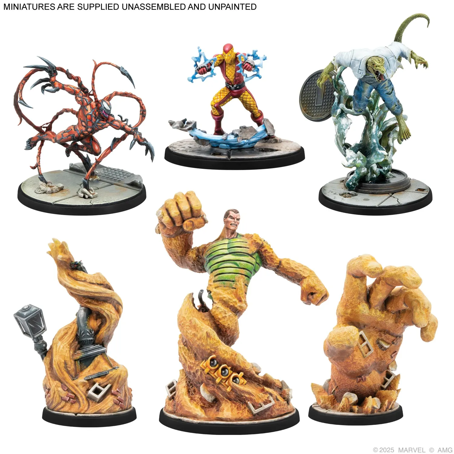 Asmodee Marvel Crisis Protocol Spider-Foes Starter Set EN