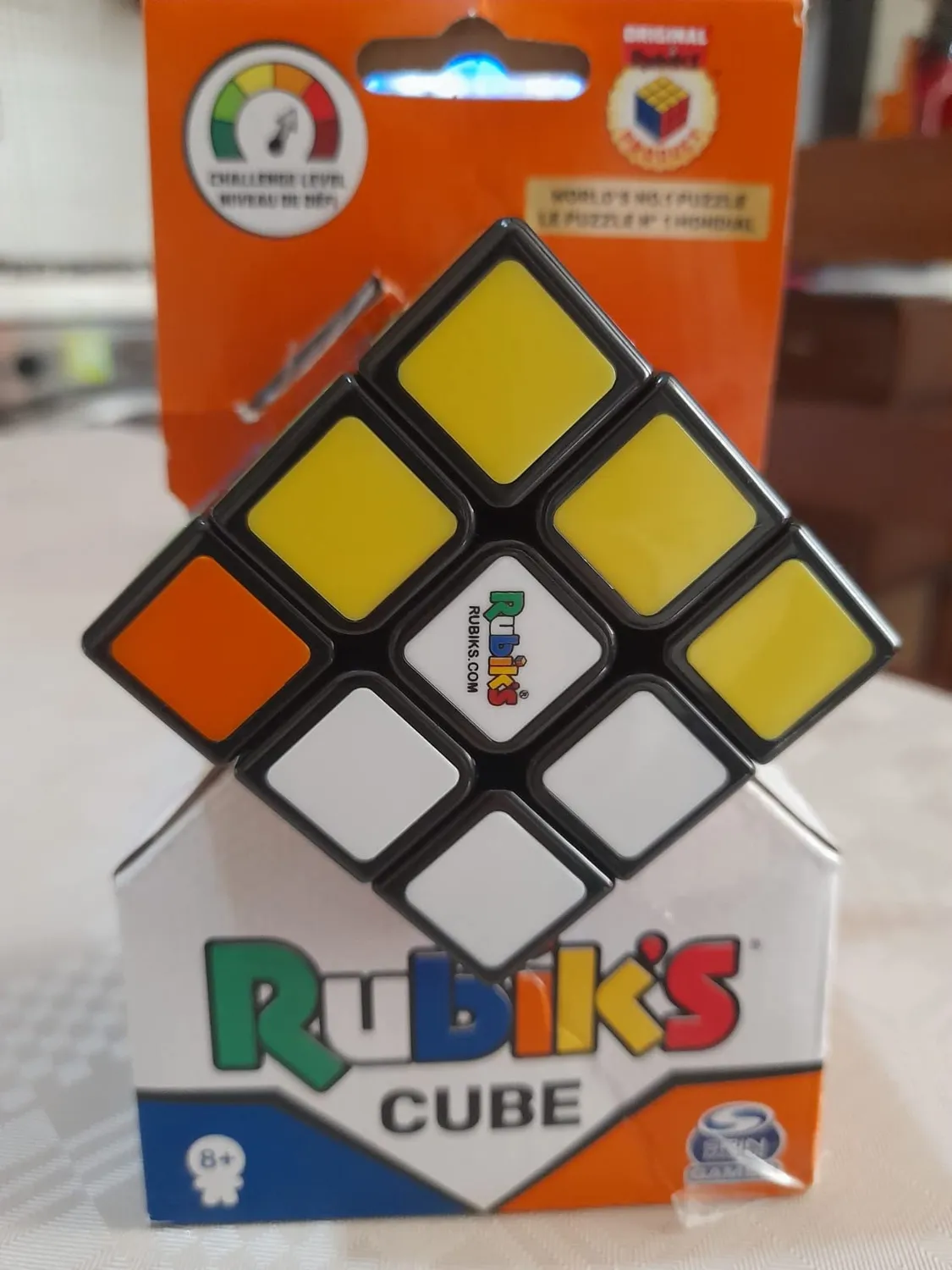 Rubik's Original 3x3 Zauberwürfel Klassik drehbar