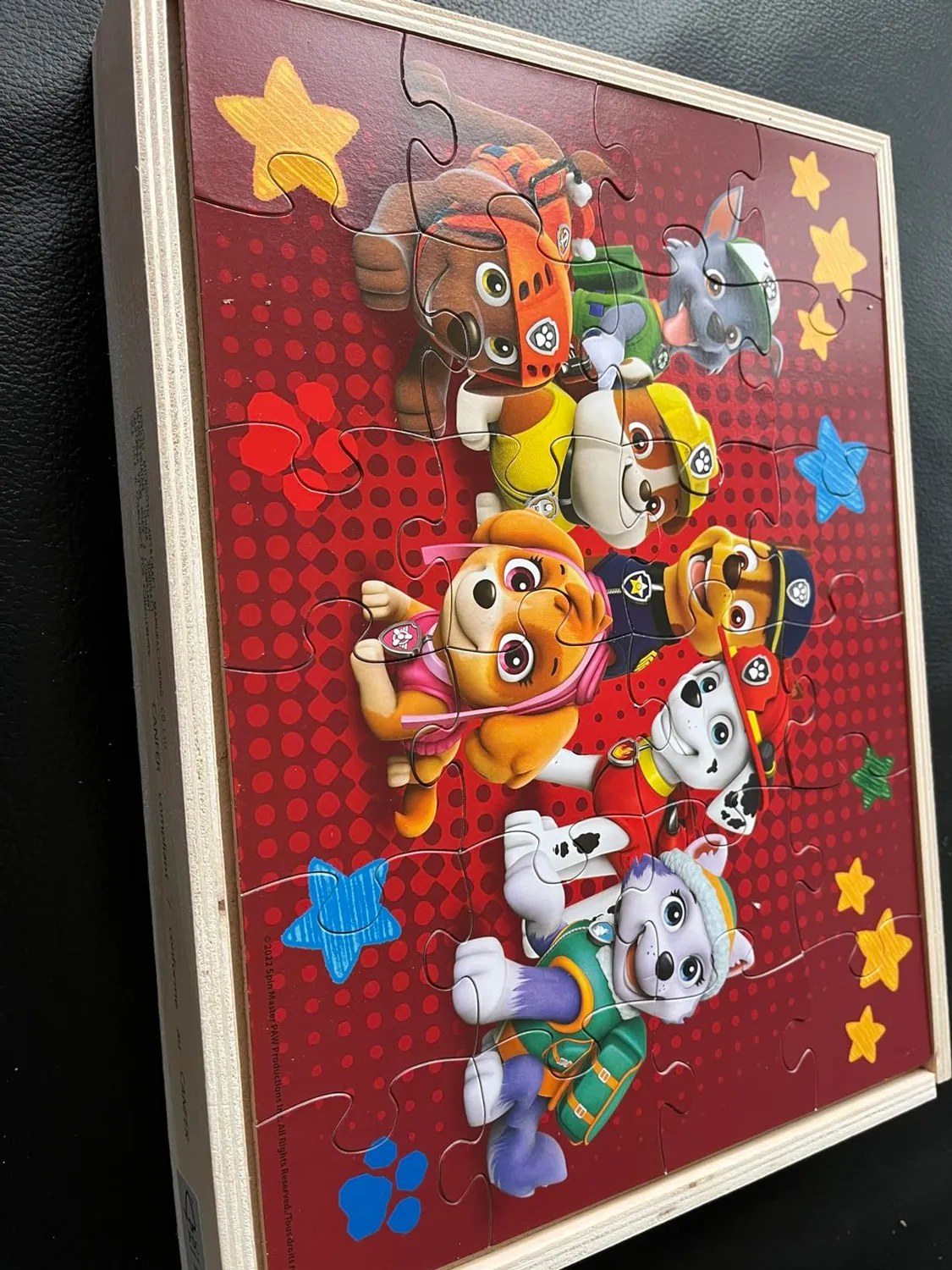 Spin Master PAW Patrol Holzpuzzle 3er Set 24 Teile