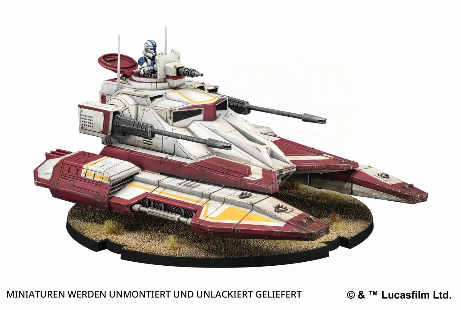 Star Wars Legion TX-130 Saber Tank Tabletop-Erweiterung Republik